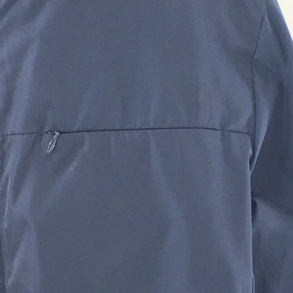 Stampd Mens Bomber Jacket Full Zip Hidden Pockets Blue Interior Straps Sz XXL